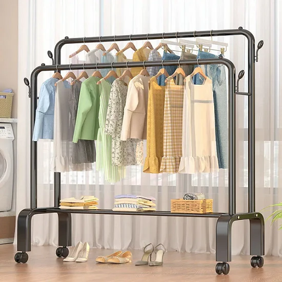 metal garment rack